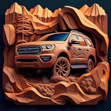 3D модель Ford Everest (STL)